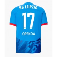 Dres RB Leipzig Lois Openda #17 Tretina 2023-24 Krátky Rukáv